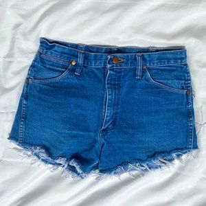 Wrangler jean shorts